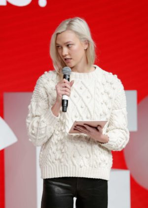 Karlie Kloss - Speaks on stage during #BoFVOICES in Oxford